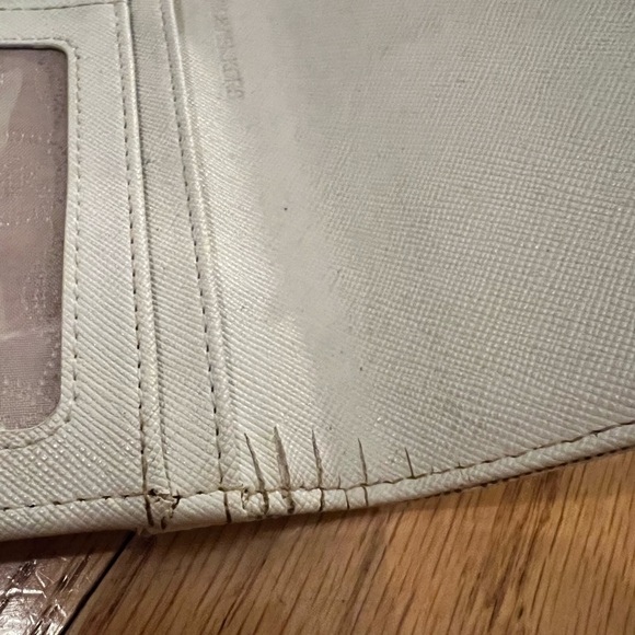 Michael Kors Trifold Wallet with Checkbook Insert - Picture 9 of 12